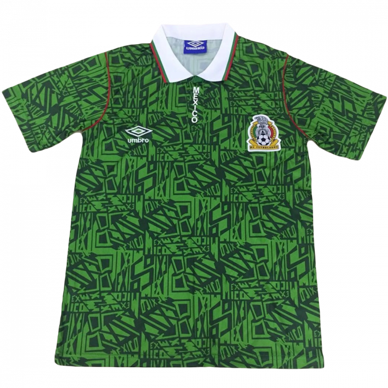 maillot Mexico 1994 domicile vert Retro
