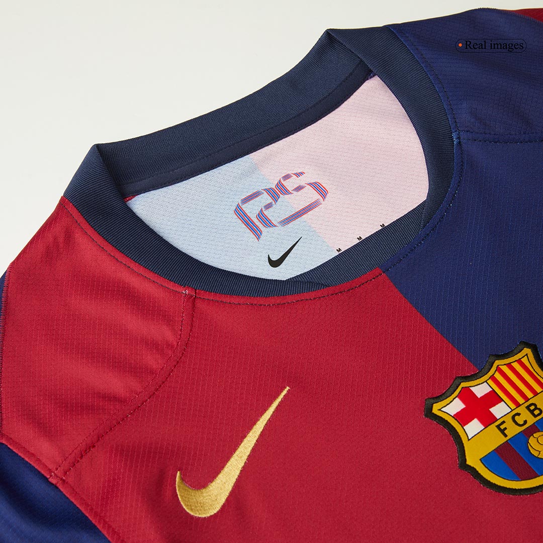 maillot Barcelona 2024/25 domicile bleu finale de la Copa del Rey