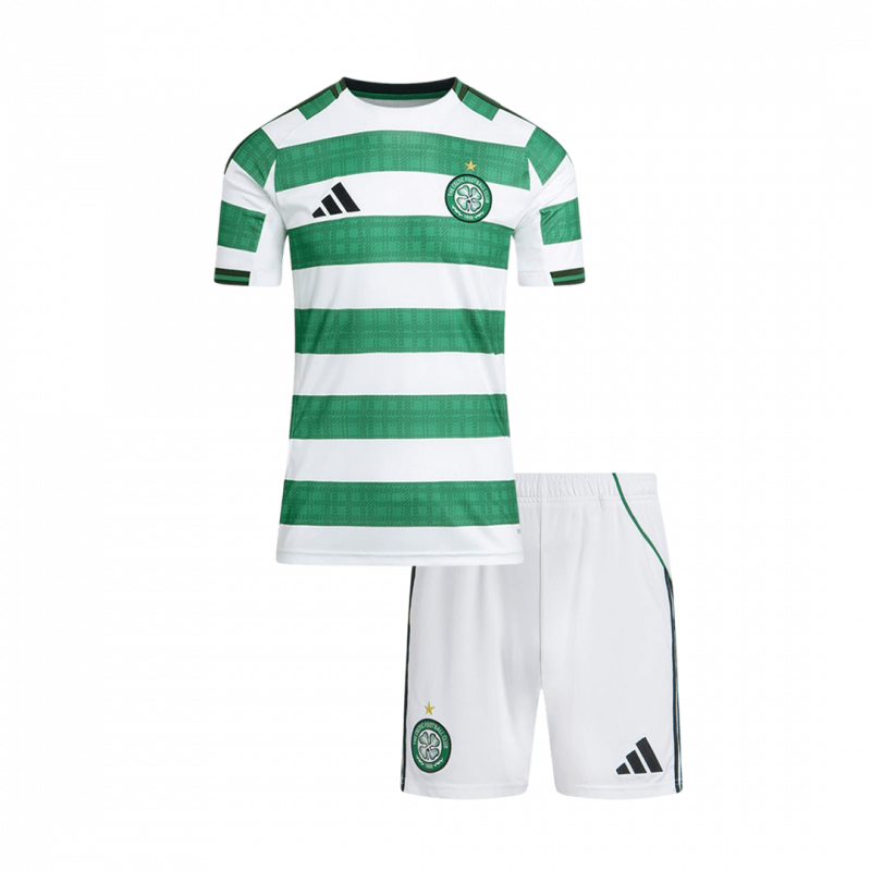 kit enfant Celtic 2025/26 domicile blanc