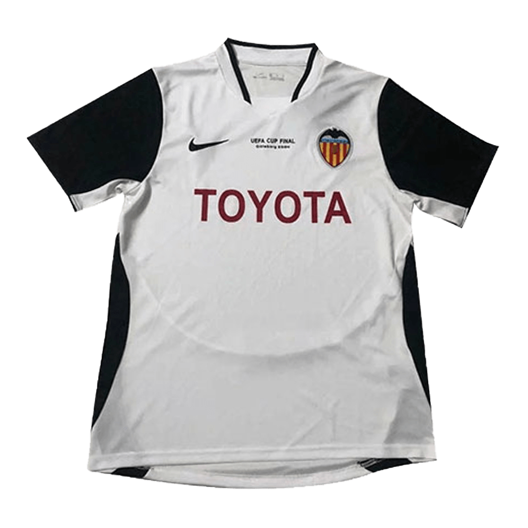 maillot Valencia 2003/04 domicile blanc Retro