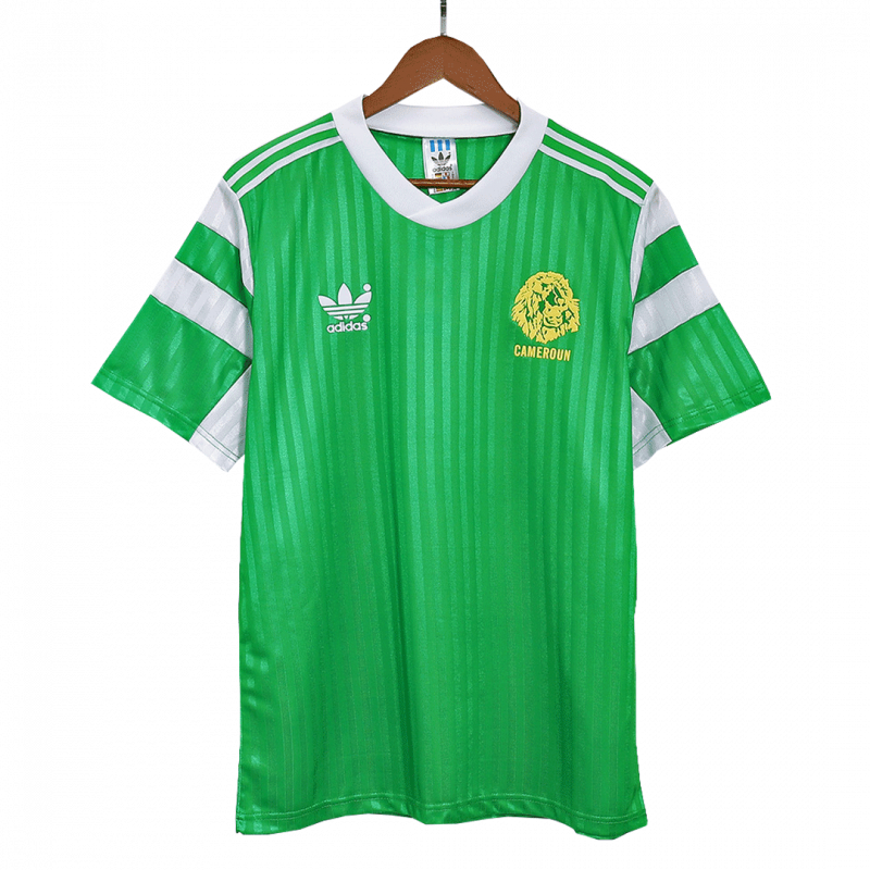 maillot Cameroon 1990 domicile vert Retro