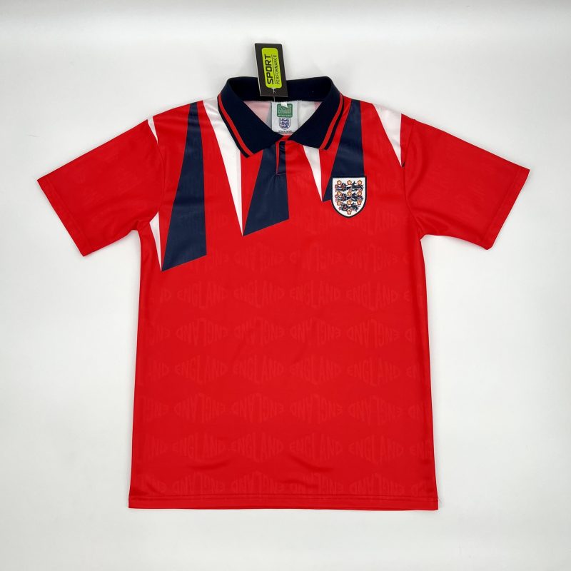 England 1992 extérieur Maillot rétro