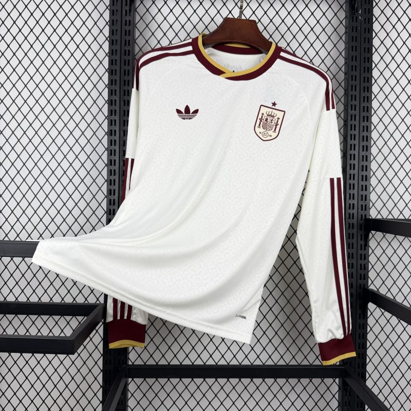 Espagne maillot foot 2026/27 manches longues Jersey