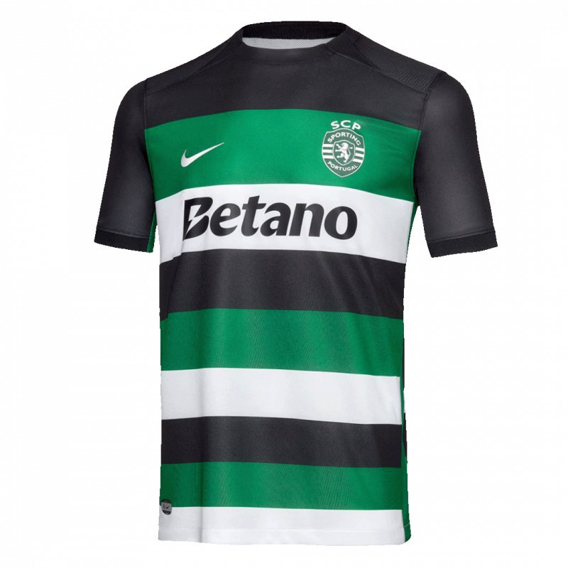 maillot Sporting CP 2024/25 domicile noir