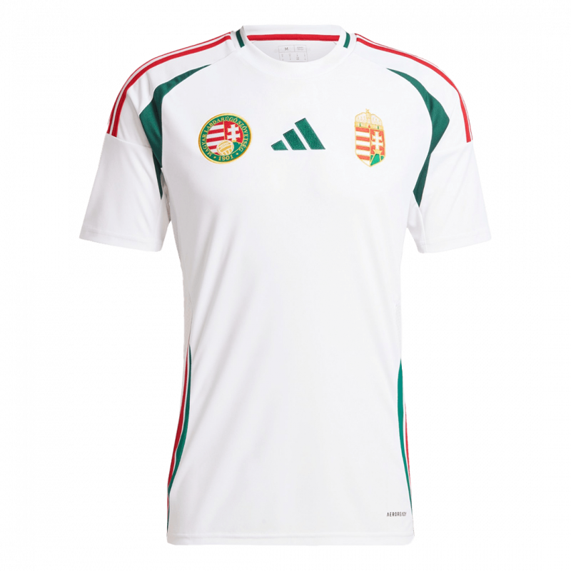 maillot Hungary 2024 extérieur blanc