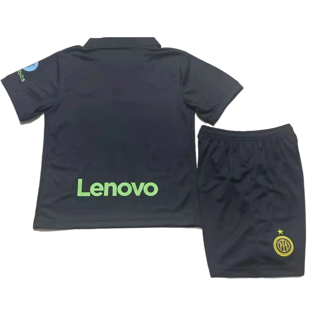 kit enfant Inter Milan 2021/22 troisième noir