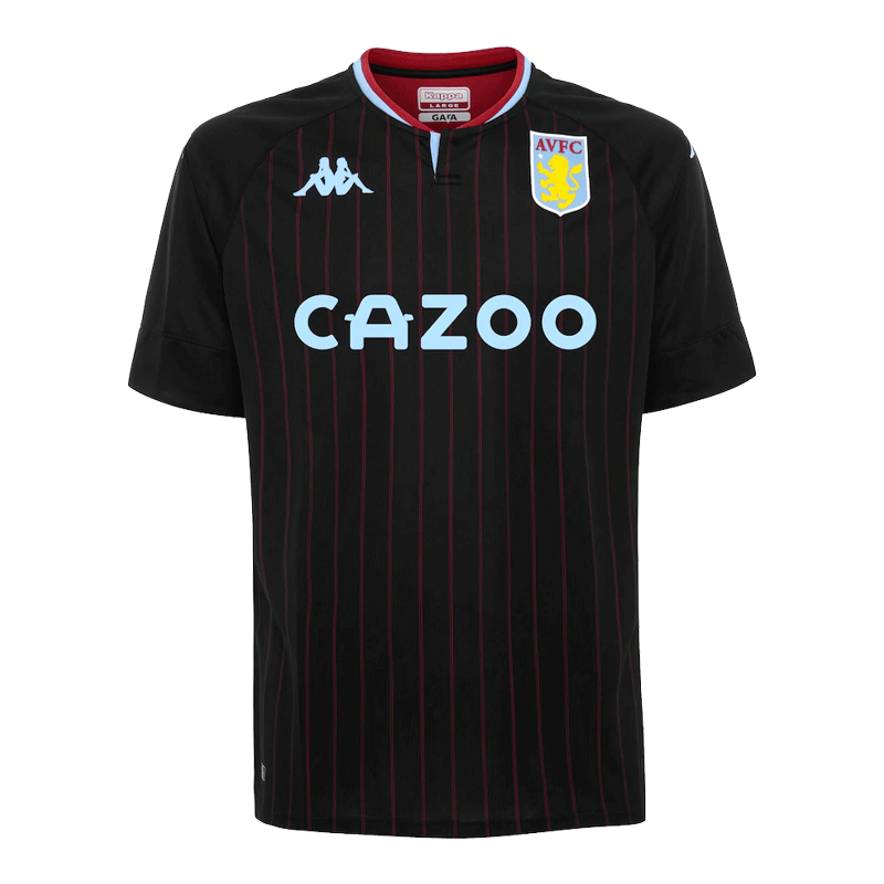 maillot Aston Villa 2020/21 extérieur noir
