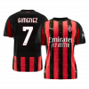 maillot GIMENEZ #7 AC Milan 2025/26 domicile noir Premium