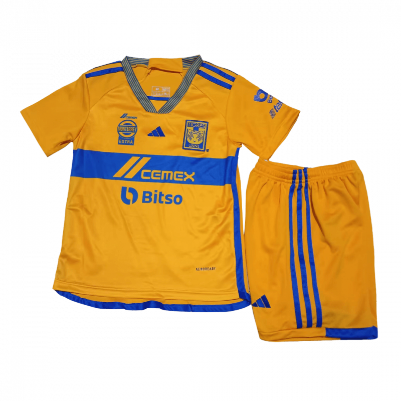 kit enfant Tigres UANL 2023/24 domicile jaune