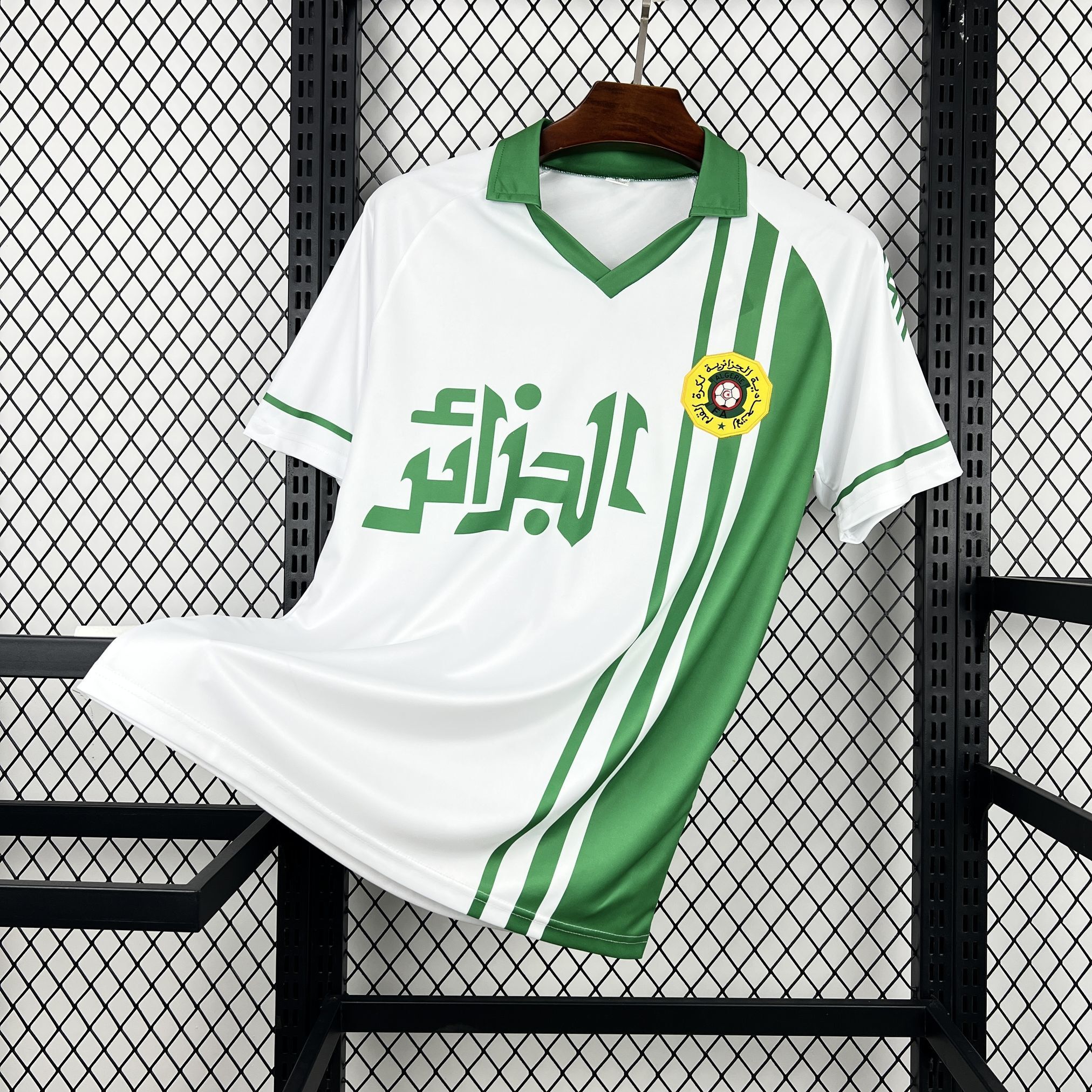 Algerie Maillot Foot 1986 Retro Jersey