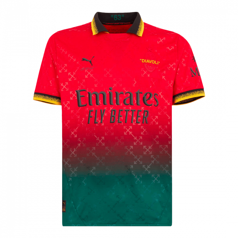 AC Milan 2024/25 Goalkeeper Red Goalkeeper Jersey