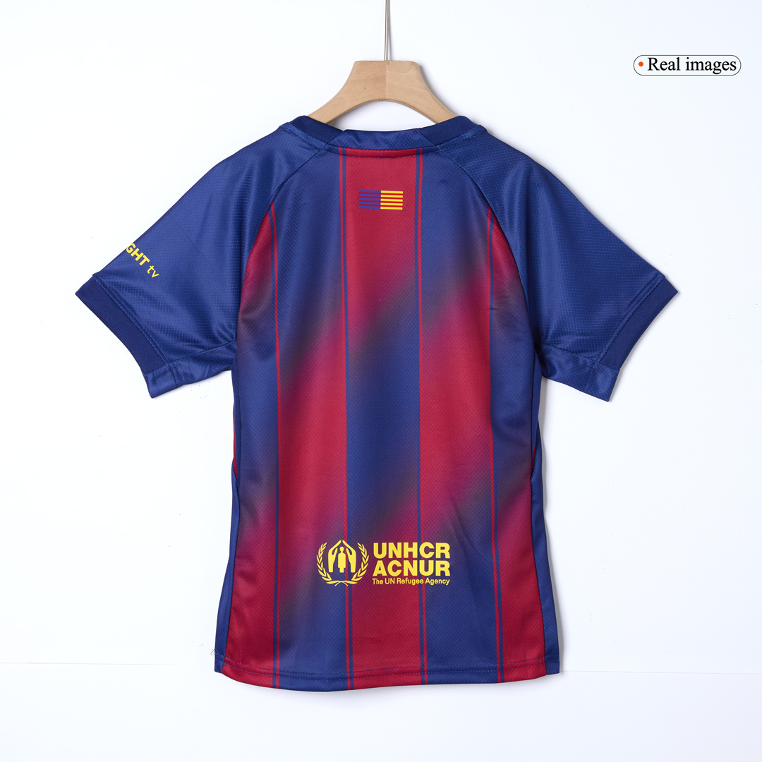 Barcelona 2025/26 domicile Blue Premium Kids Kit