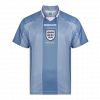 maillot England 1996 extérieur bleu Retro