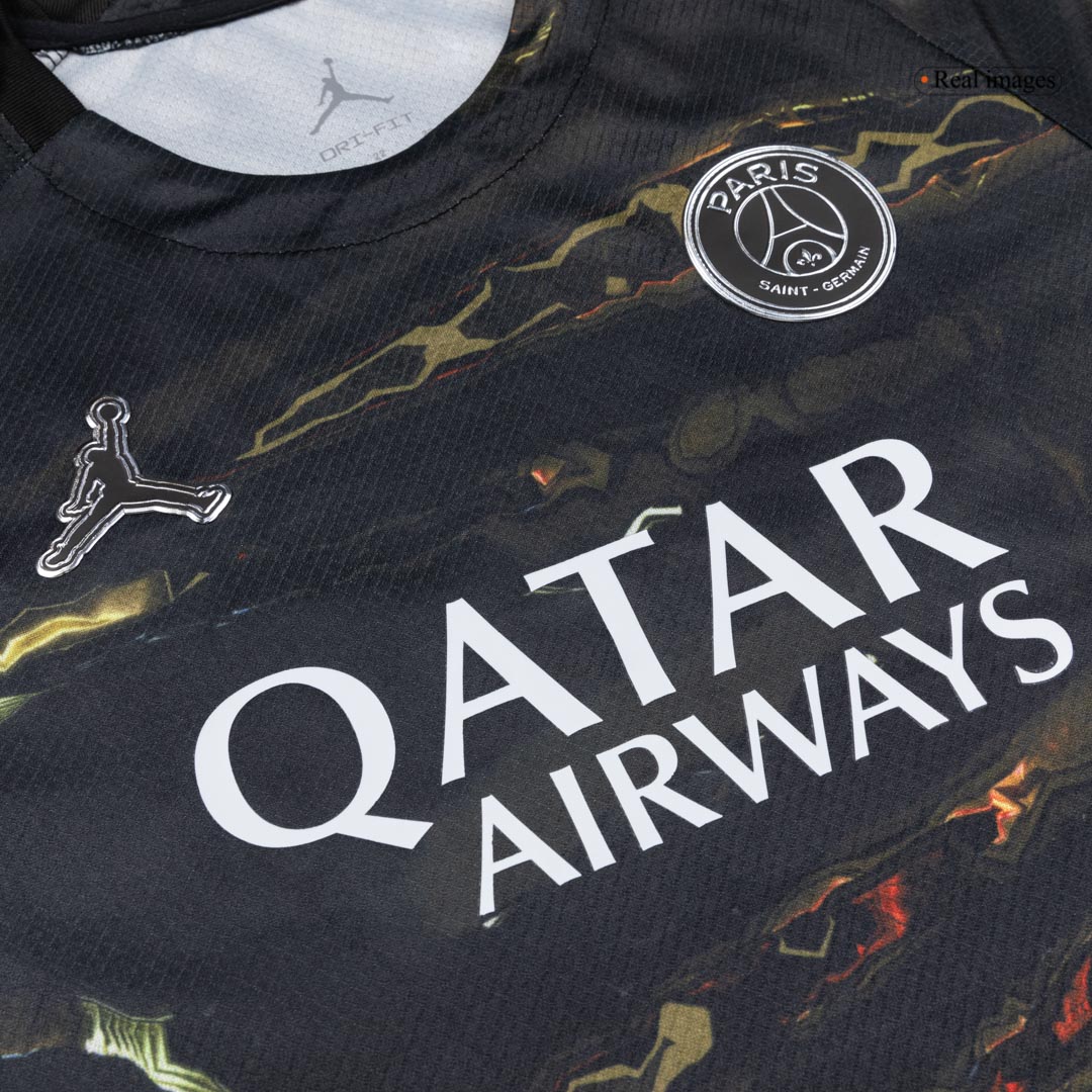 Paris Saint-Germain 2025/26 Black Kids Kit