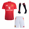 Manchester United 2024/25 domicile Red Player Version ensemble de football