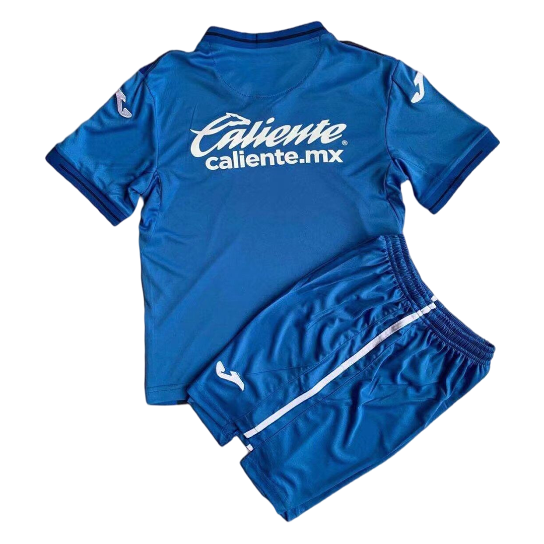 kit enfant Cruz Azul 2021/22 domicile bleu