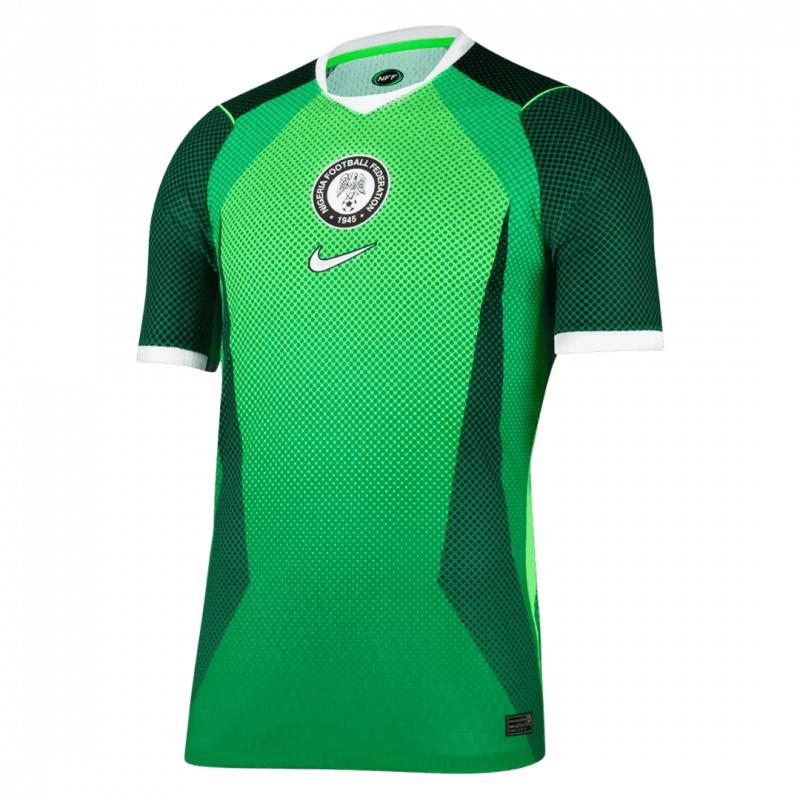 maillot Nigeria 2026 domicile vert version joueur