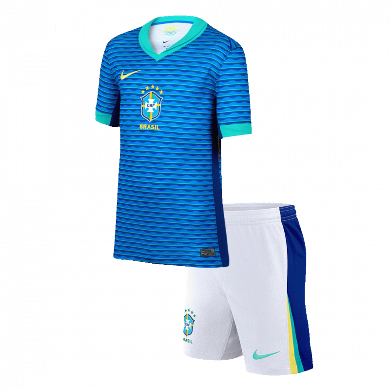 kit enfant Brazil 2024 extérieur bleu