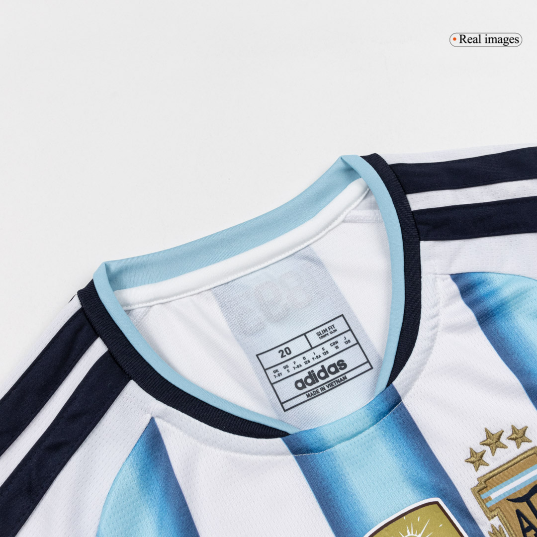Argentina 2026 domicile White Premium Kids Kit