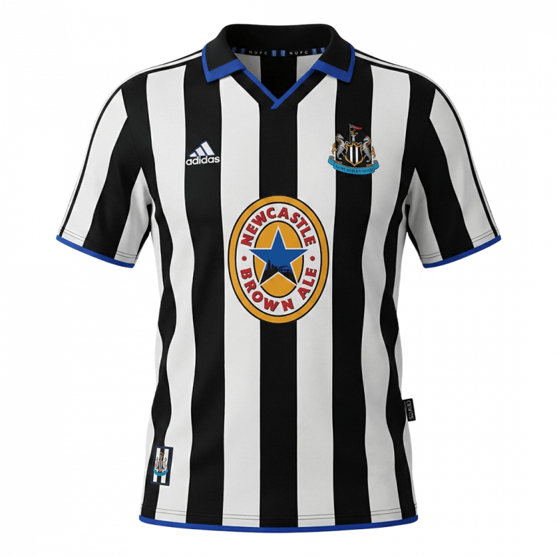 maillot Newcastle United 1999/00 domicile noir Retro