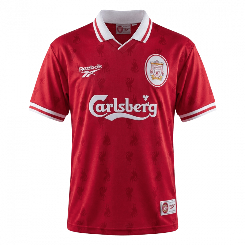 maillot Liverpool 1996/97 domicile rouge Retro