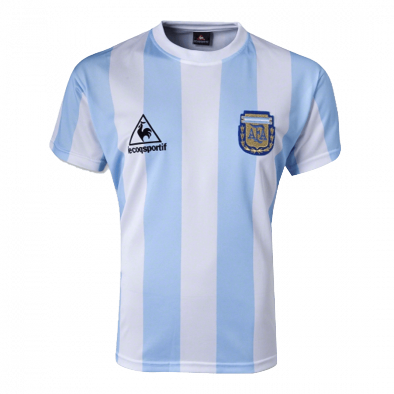 maillot Argentina 1986 domicile blanc Player Version