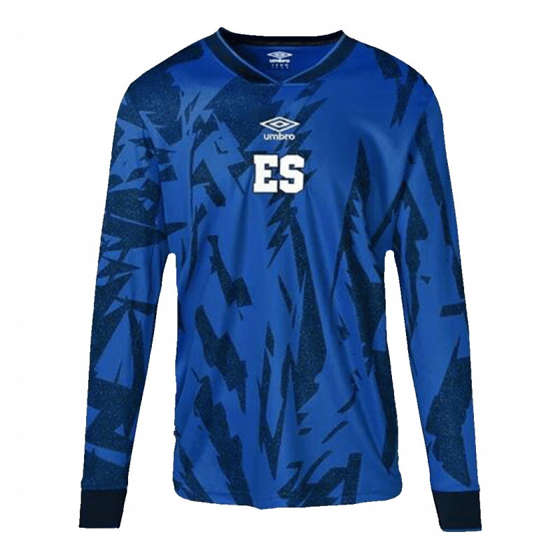 maillot El Salvador 2023/24 domicile bleu manches longues