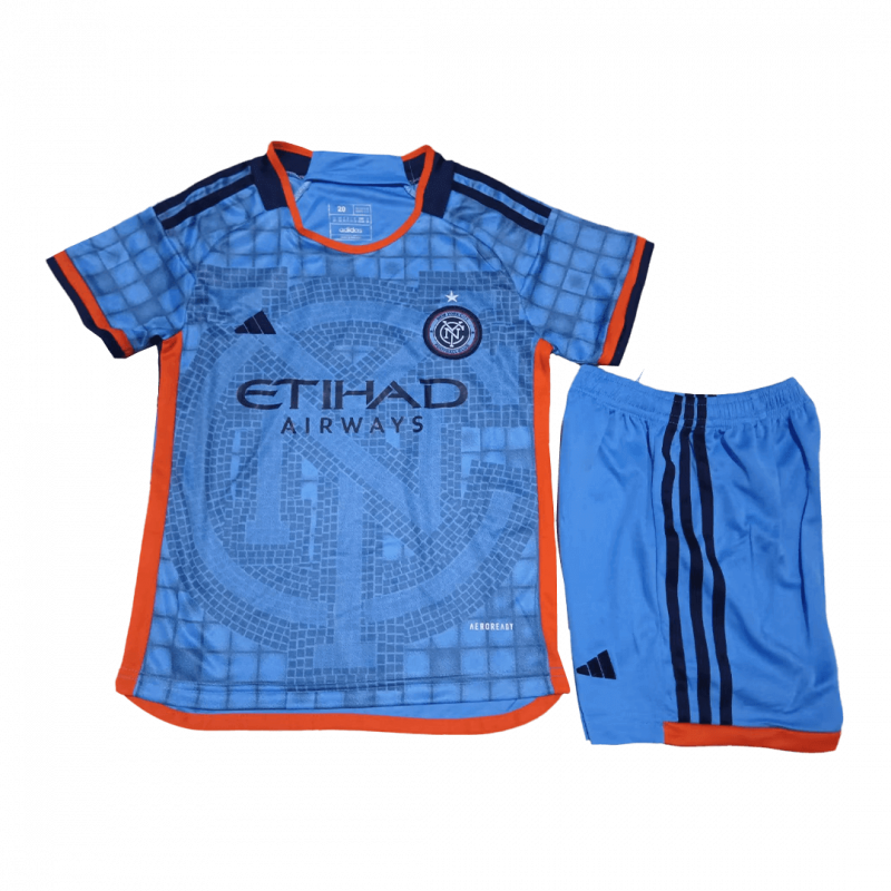 kit enfant New York City 2023 domicile bleu