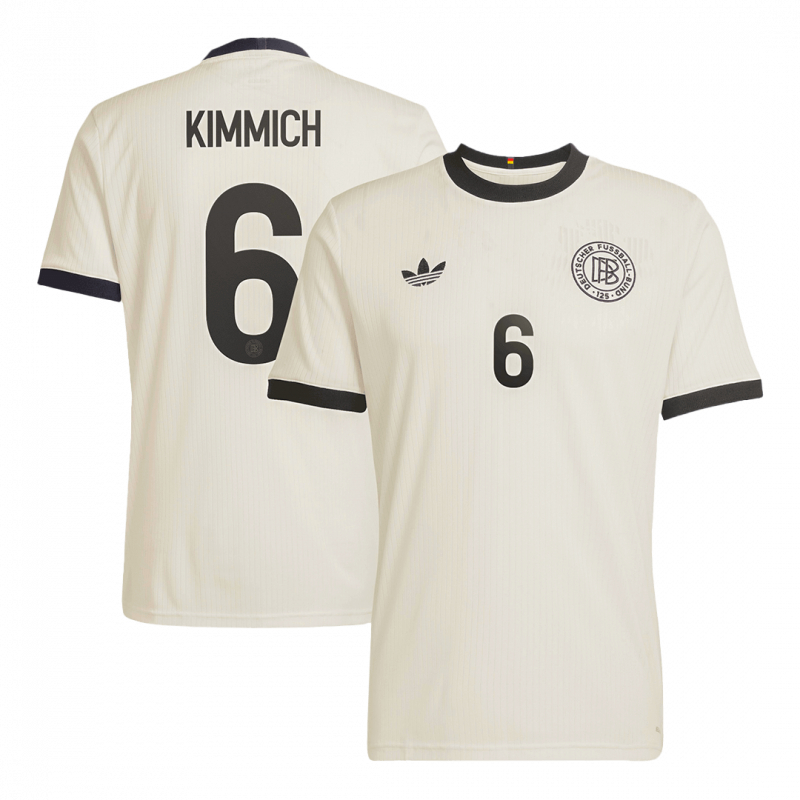 KIMMICH #6 Germany 2025 maillot blanc
