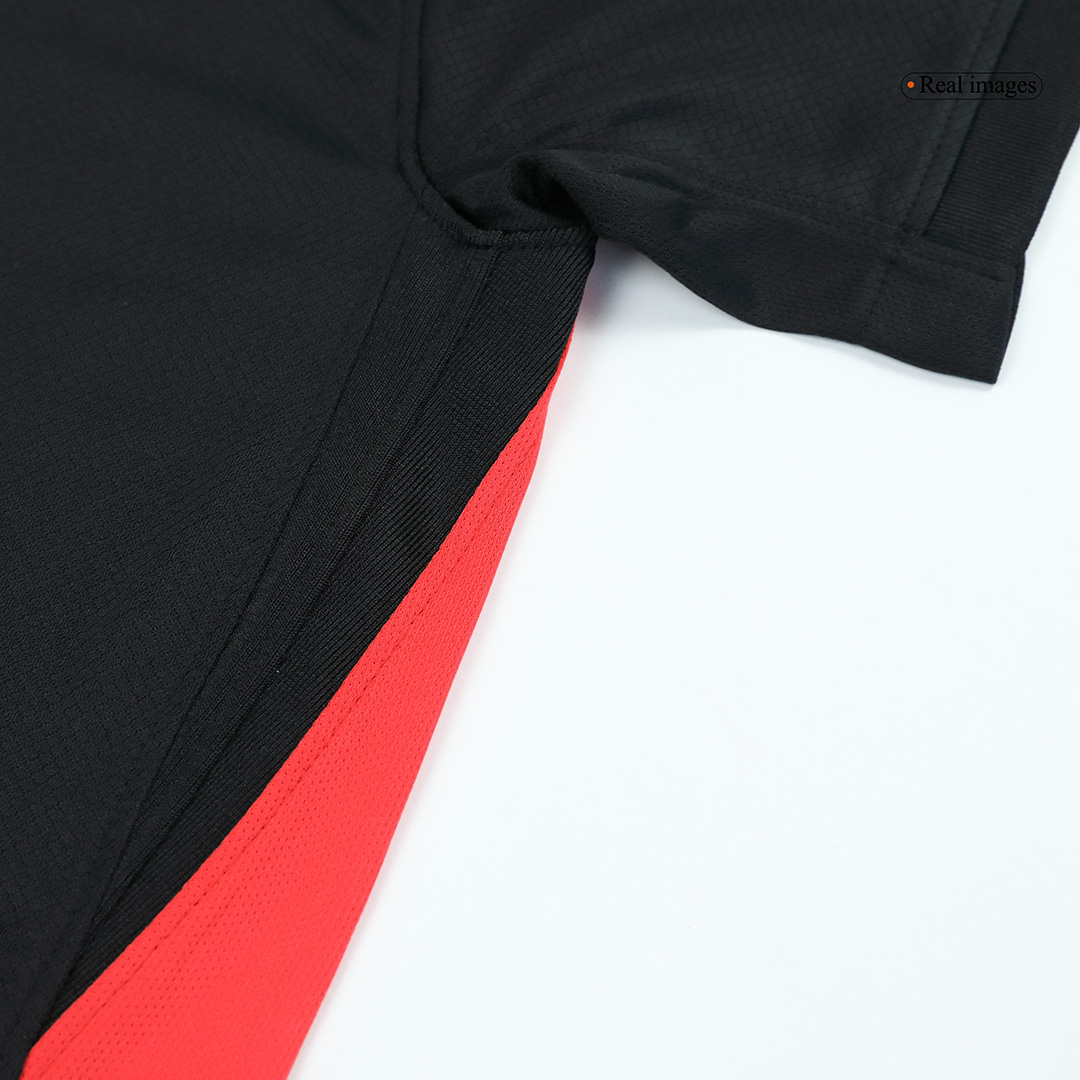 Barcelona 2024/25 extérieur Black logo Spotify sans texte Kids Kit