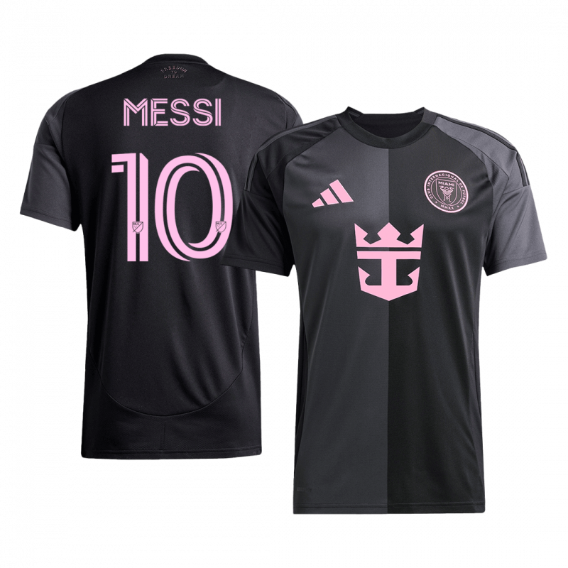 maillot MESSI #10 Inter Miami CF 2025 extérieur noir