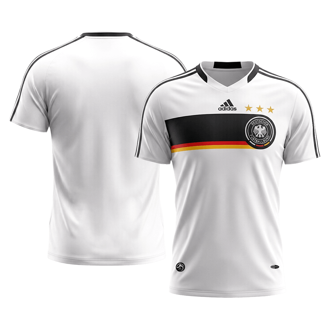 maillot Germany 2008 domicile blanc Retro