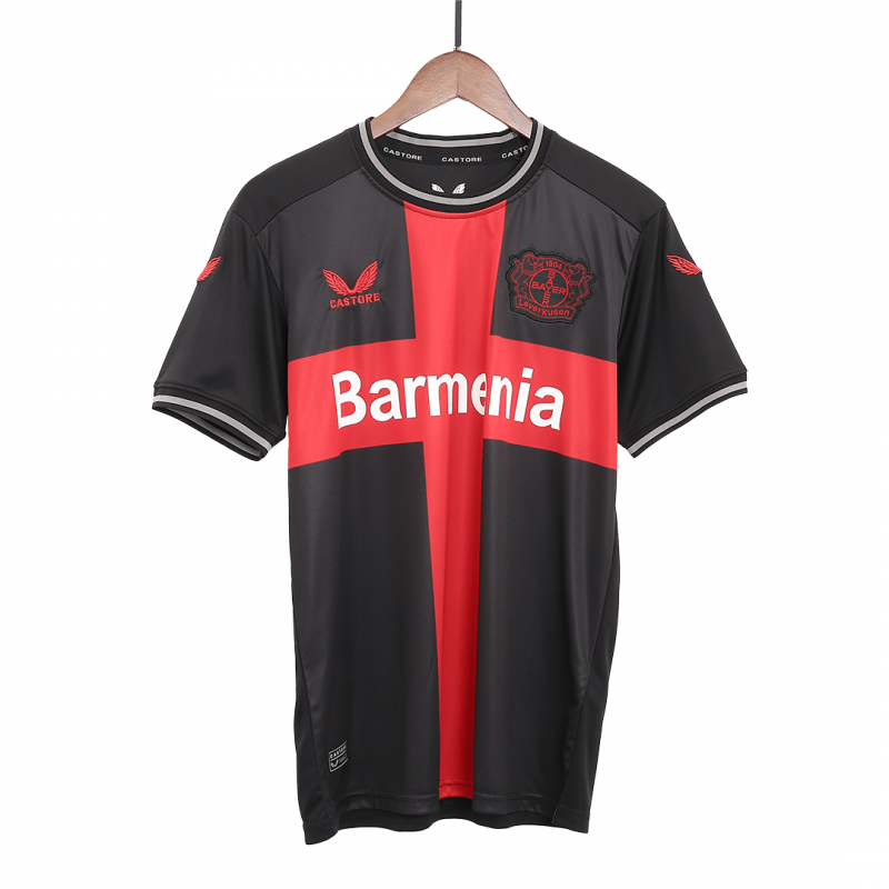 maillot Bayer Bayer 04 Leverkusen 2023/24 domicile noir