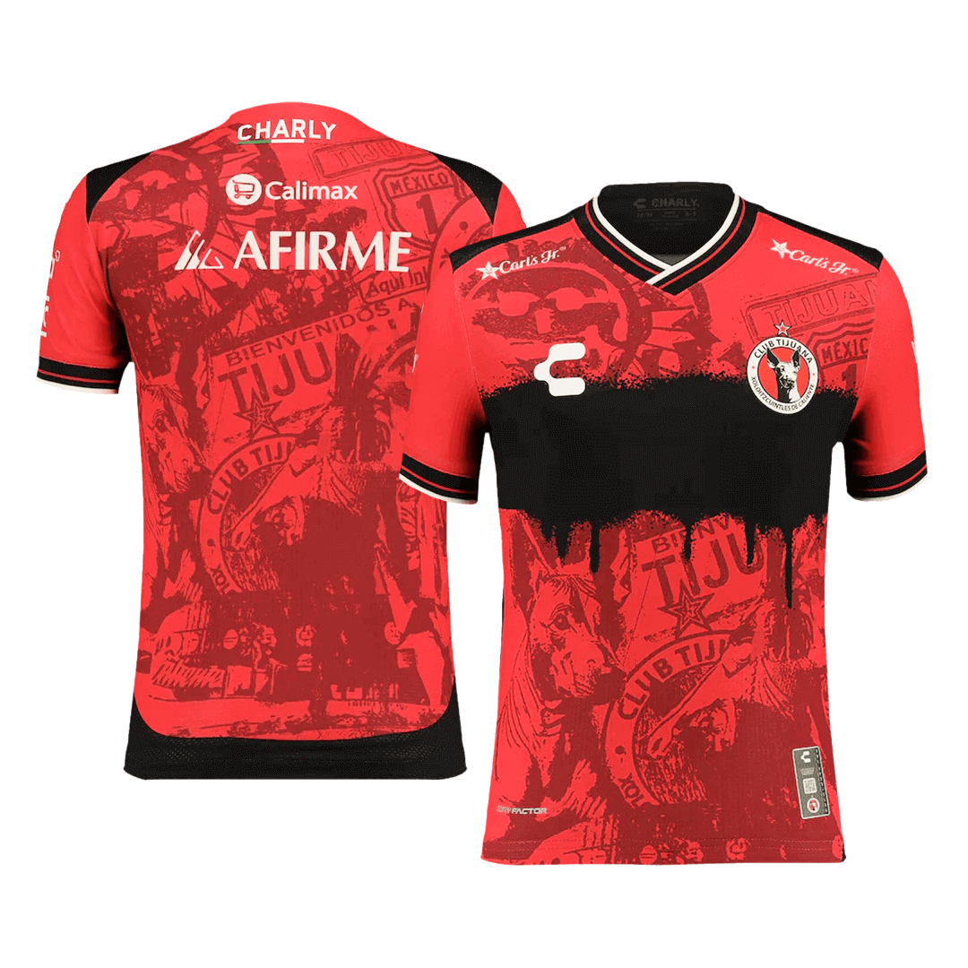maillot Club Tijuana 2025/26 domicile rouge