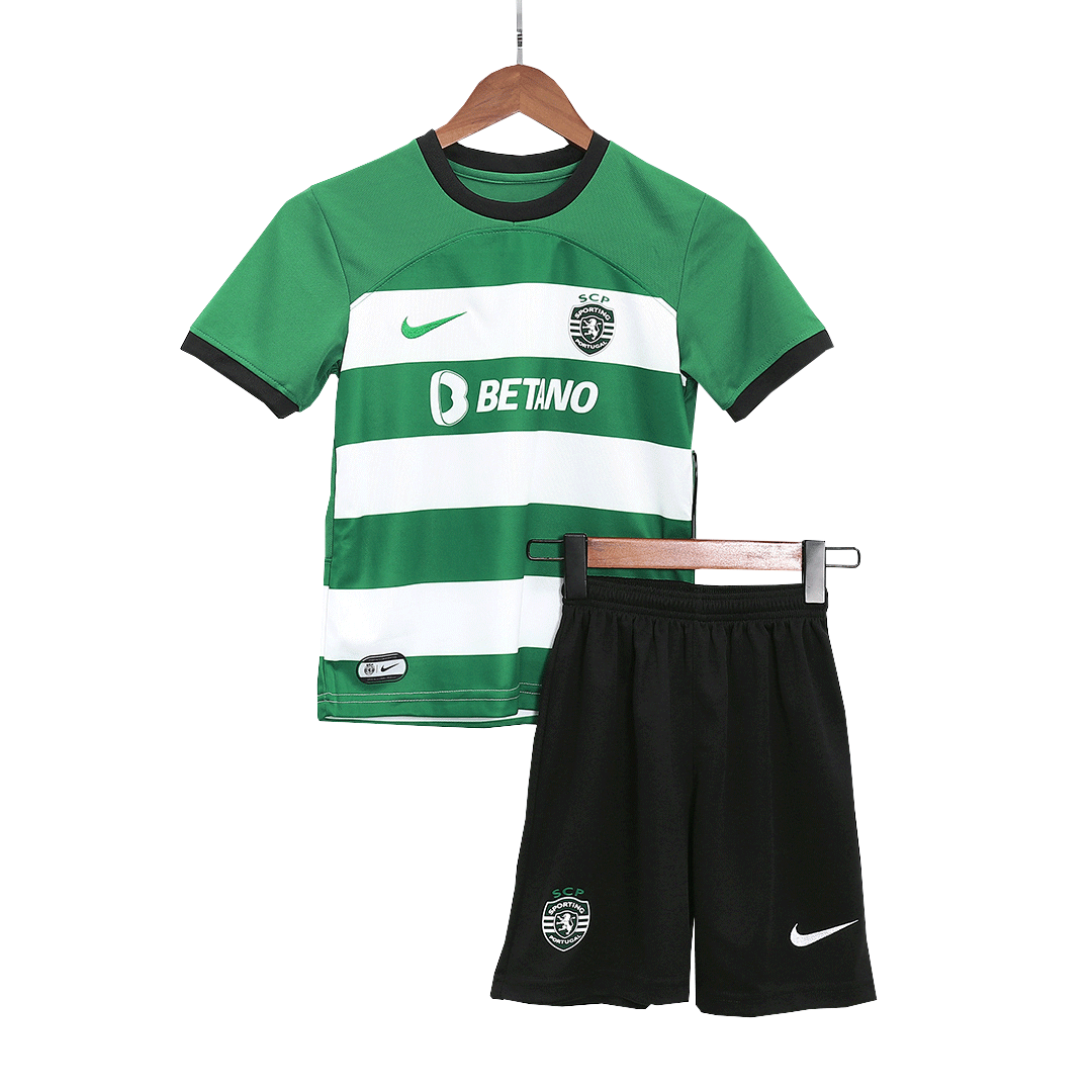 kit enfant Sporting CP 2023/24 domicile blanc