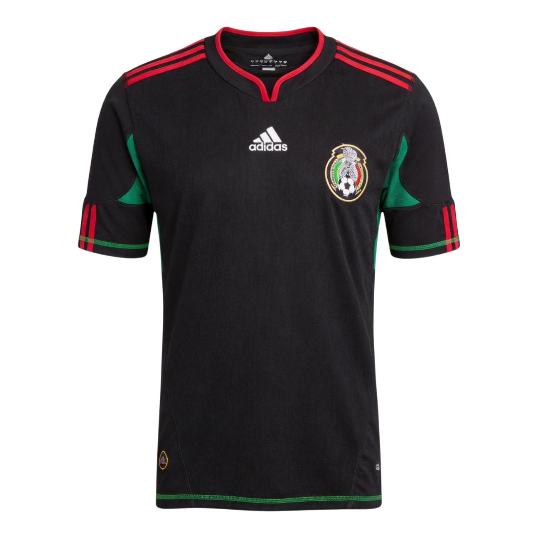 maillot Mexico 2010 extérieur noir Retro