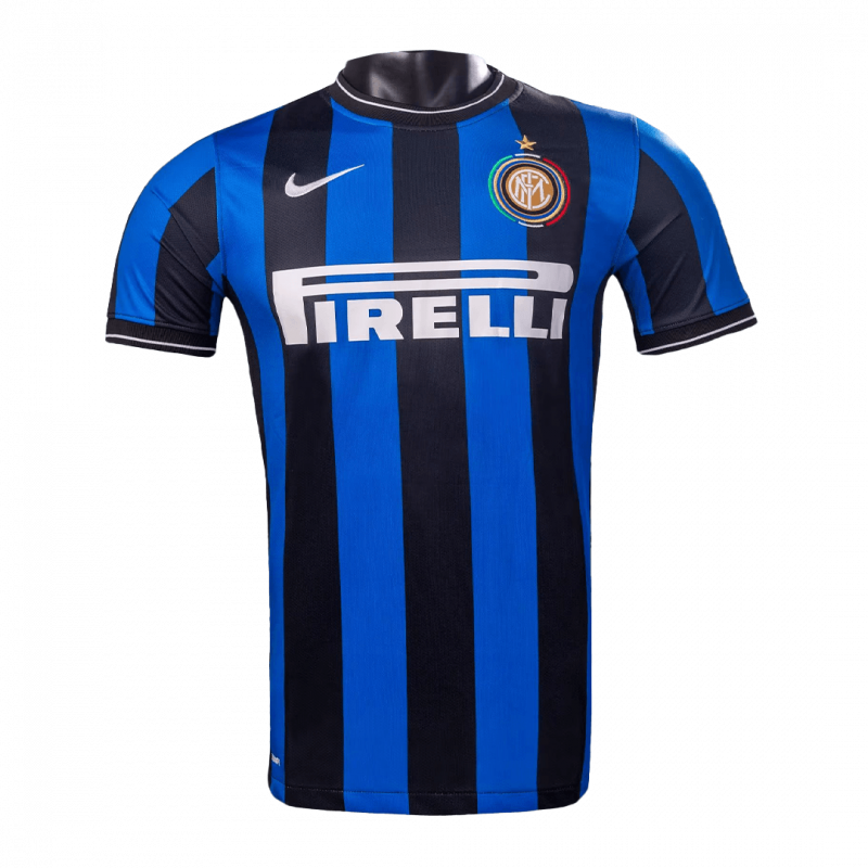 maillot Inter Milan 2009/10 domicile noir Retro