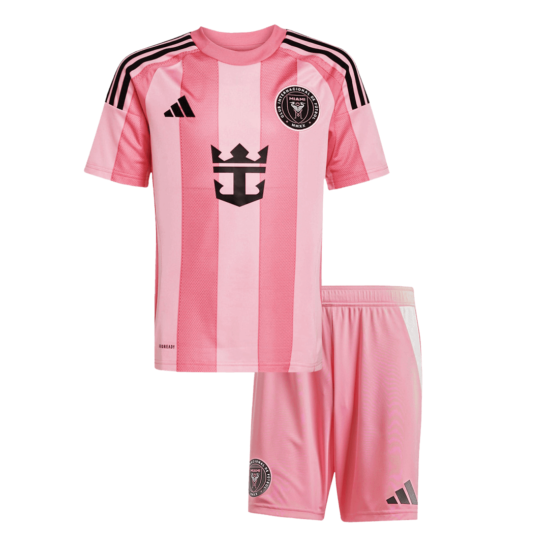 kit enfant Inter Miami CF 2025 domicile rose