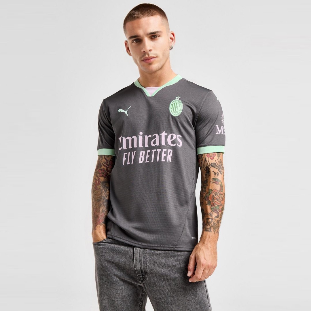 maillot AC Milan 2024/25 troisième gris