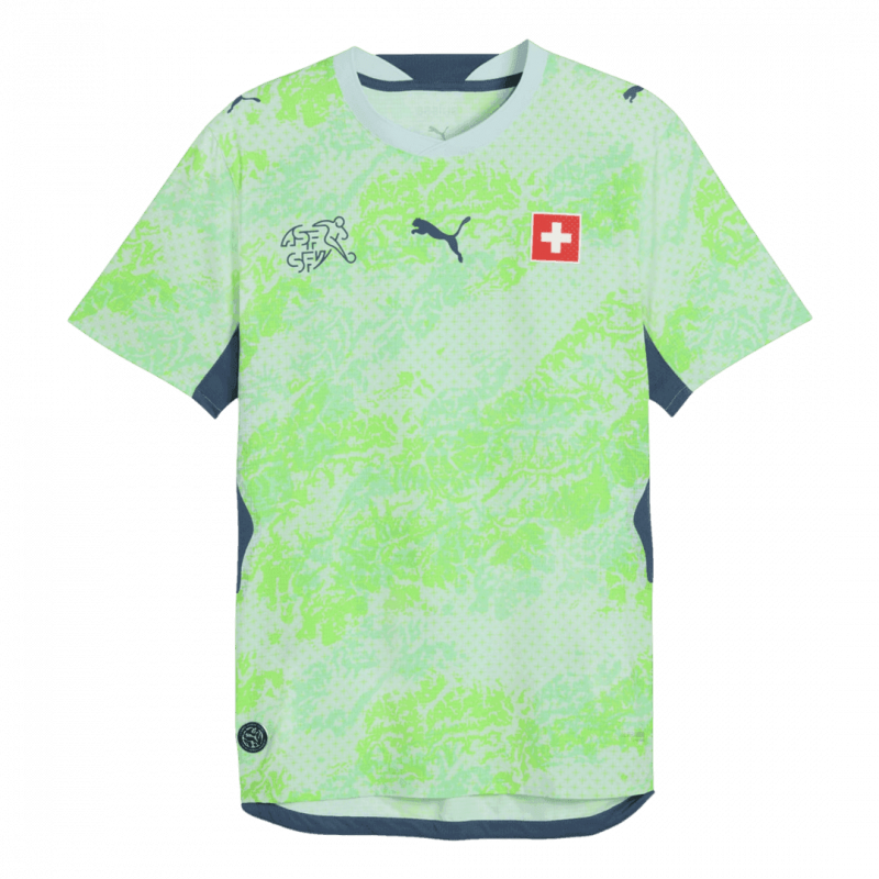 maillot Switzerland 2026 extérieur vert