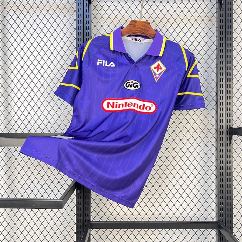 Fiorentina maillot foot 1997/98 Maillot rétro