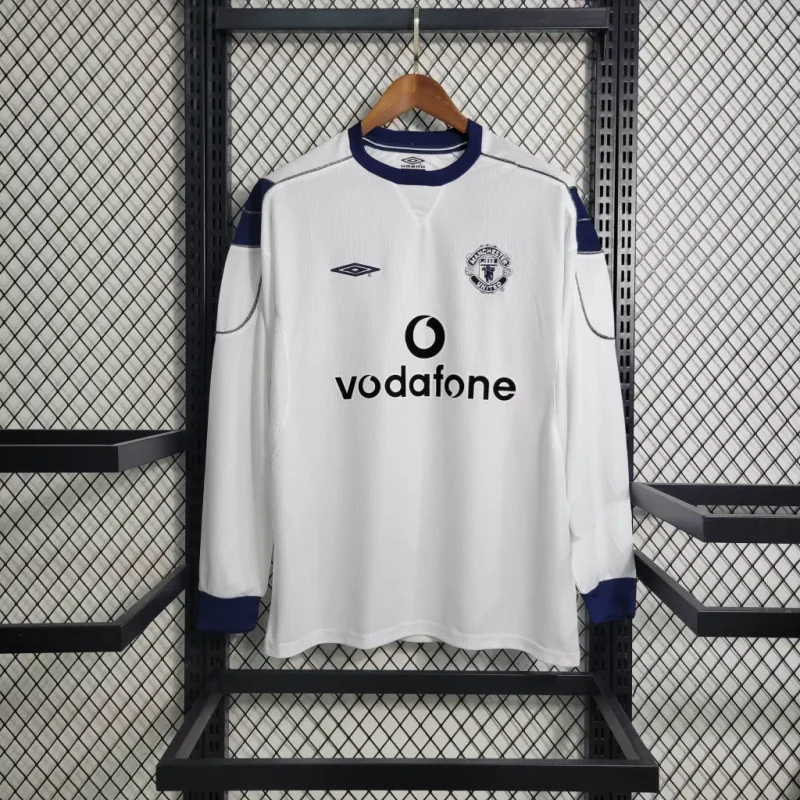 Manchester United 1999/00 manches longues Maillot rétro