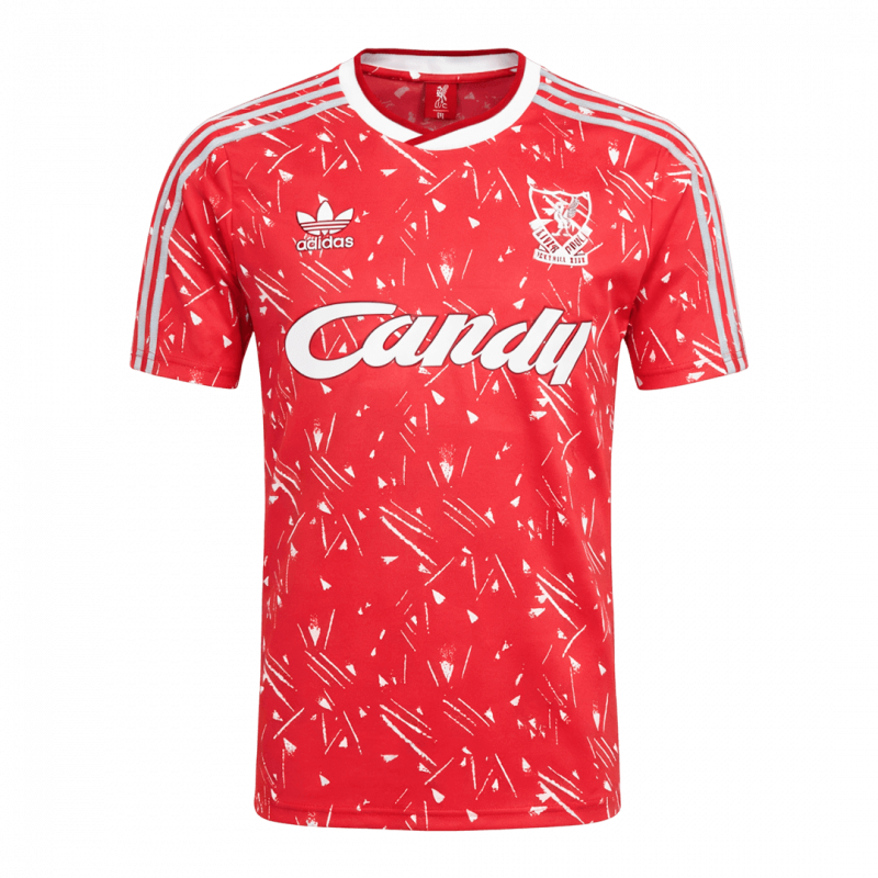 maillot Liverpool 1989/91 domicile rouge Retro