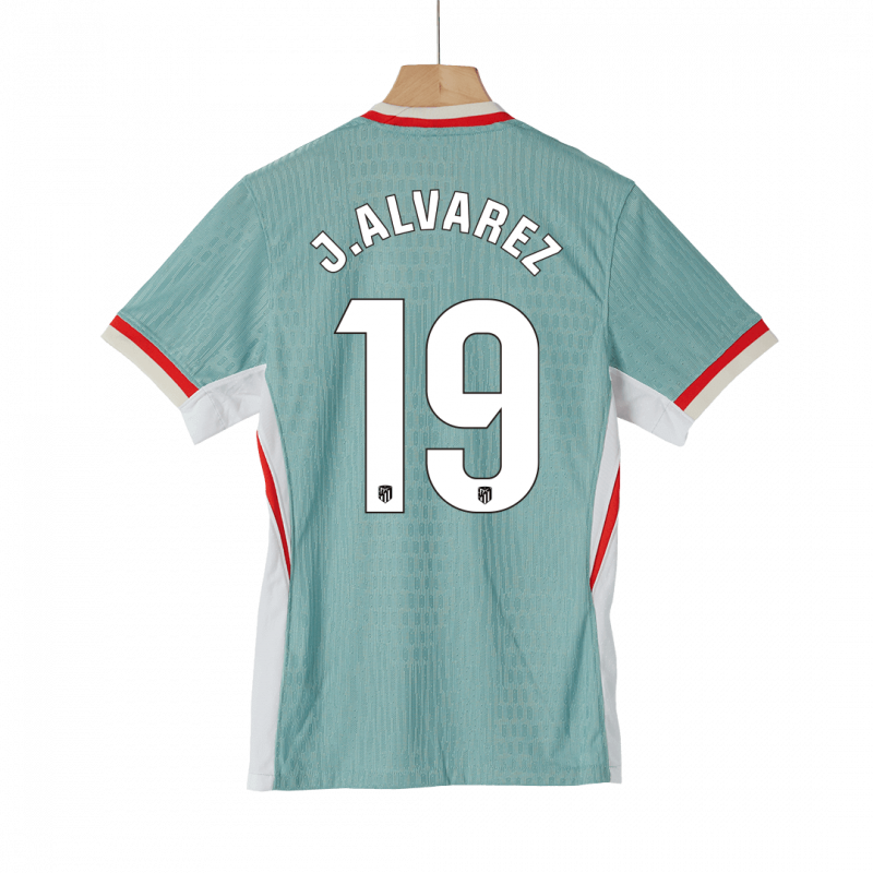 maillot J.ALVAREZ #19 Atletico Madrid 2024/25 extérieur vert Player Version
