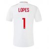 maillot LOPES #1 Olympique Lyonnais 2021/22 domicile blanc
