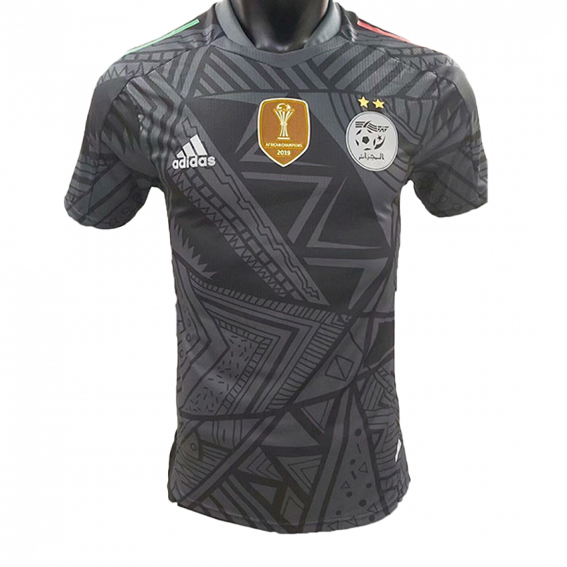 Algeria 2021 Black maillot version joueur