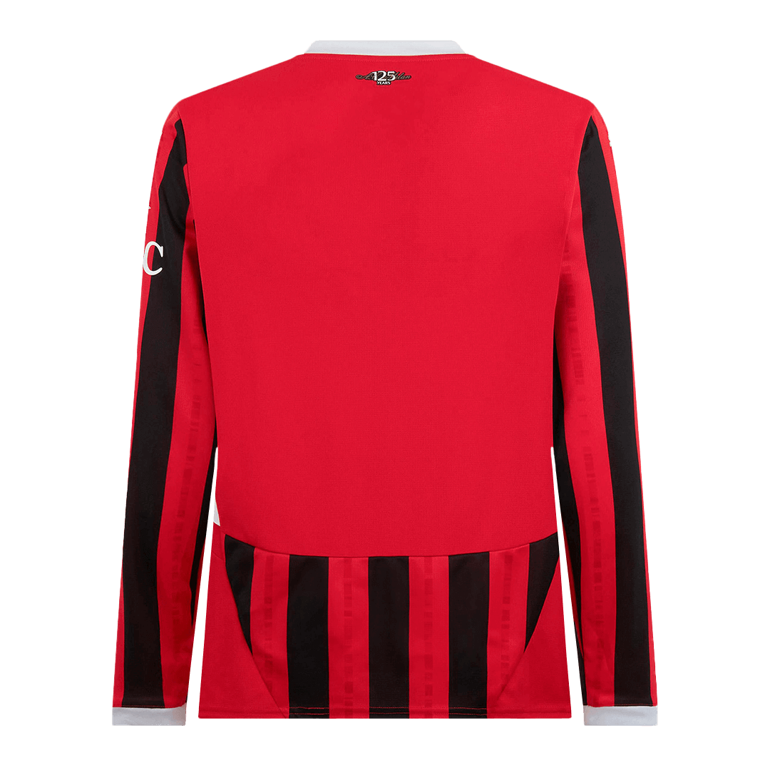maillot AC Milan 2024/25 domicile noir manches longues