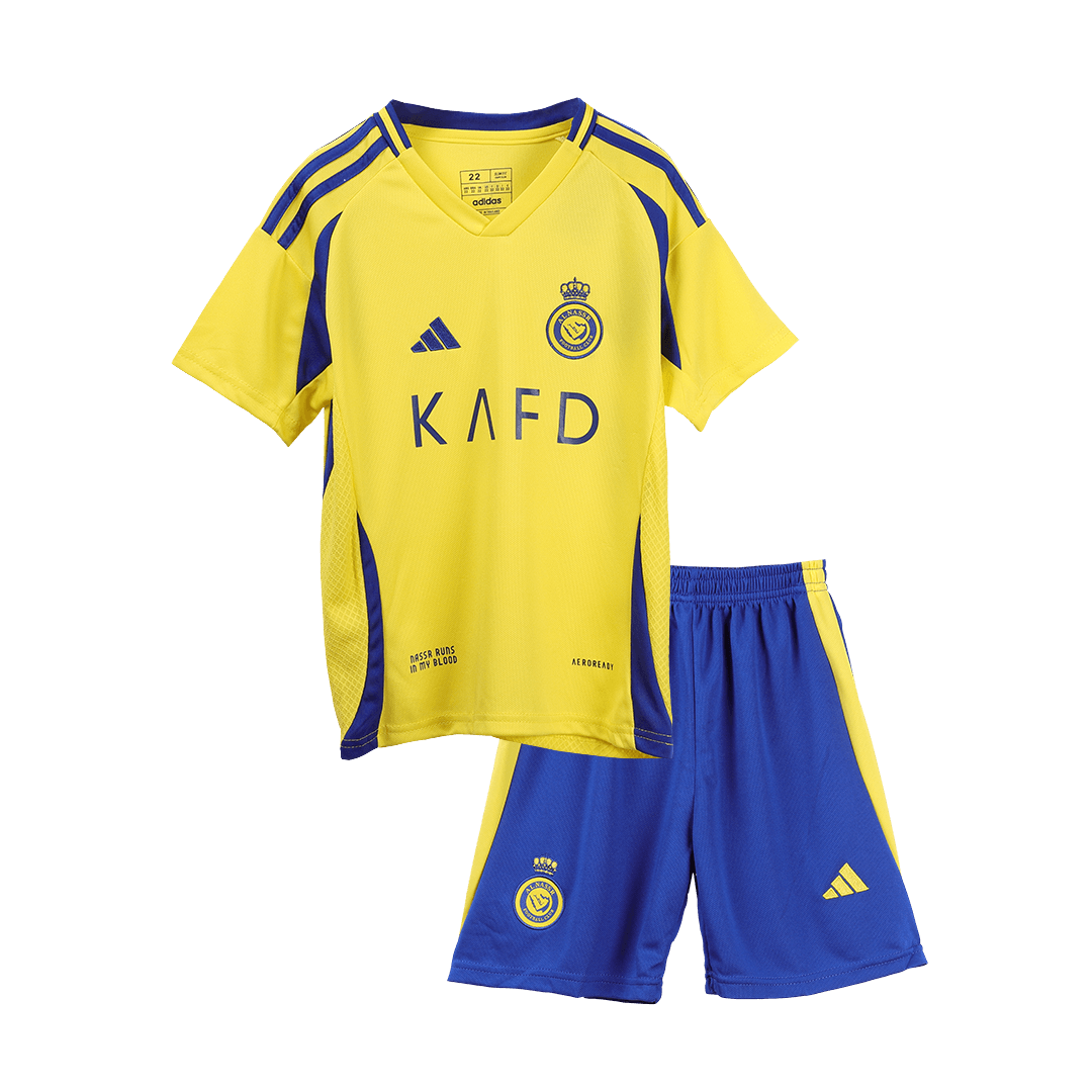 kit enfant Al Nassr 2024/25 domicile jaune