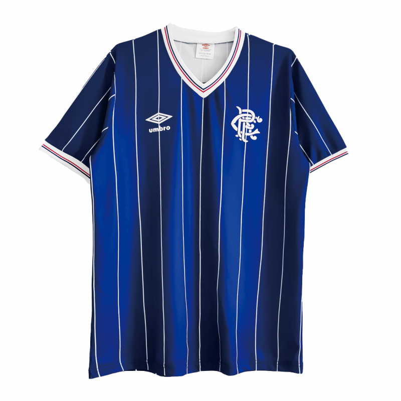 maillot Glasgow Rangers 1982/83 domicile bleu Retro
