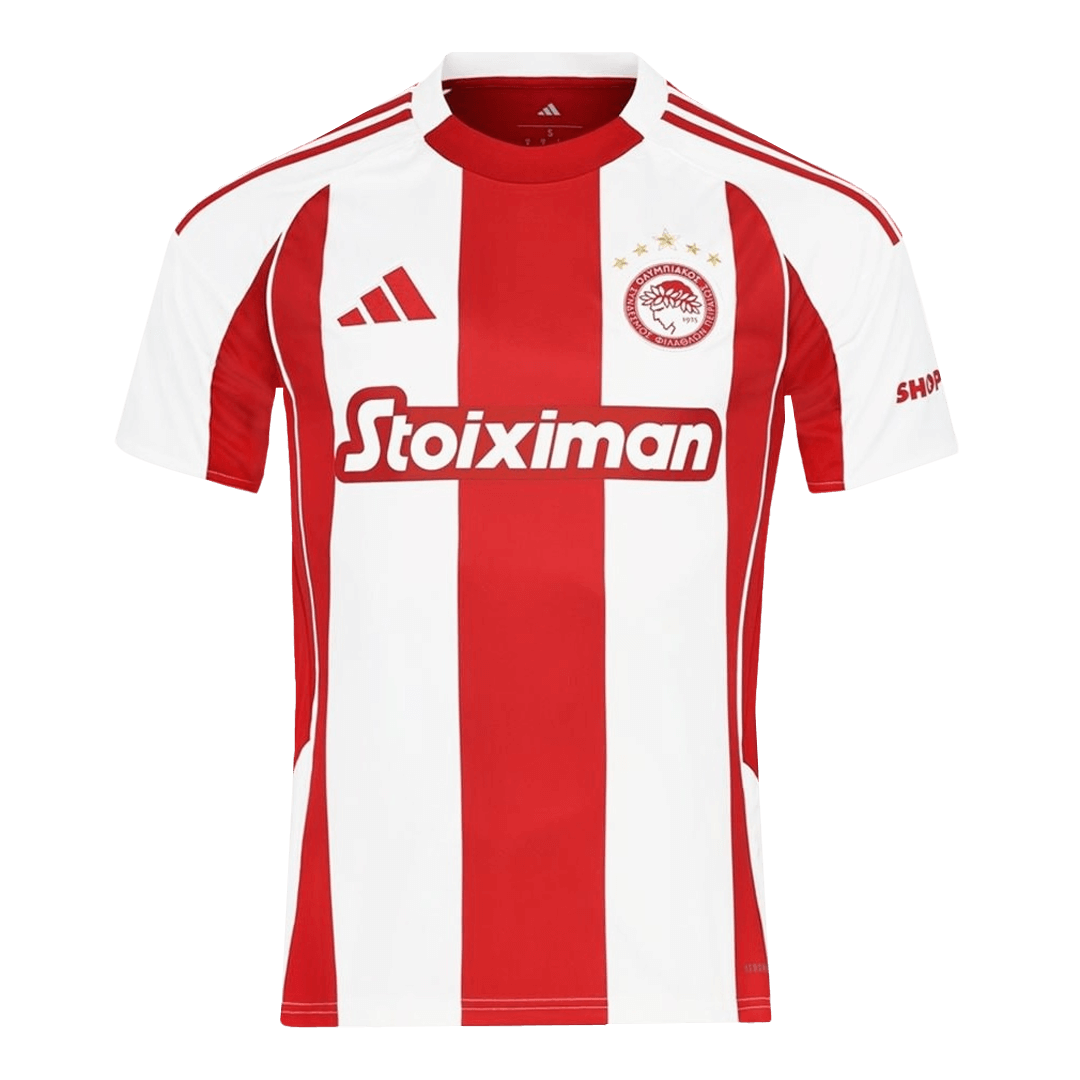 maillot Olympiacos 2025/26 domicile blanc